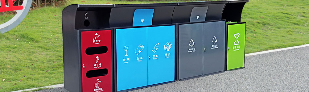 深圳新標(biāo)準(zhǔn)城中村垃圾分類投放點